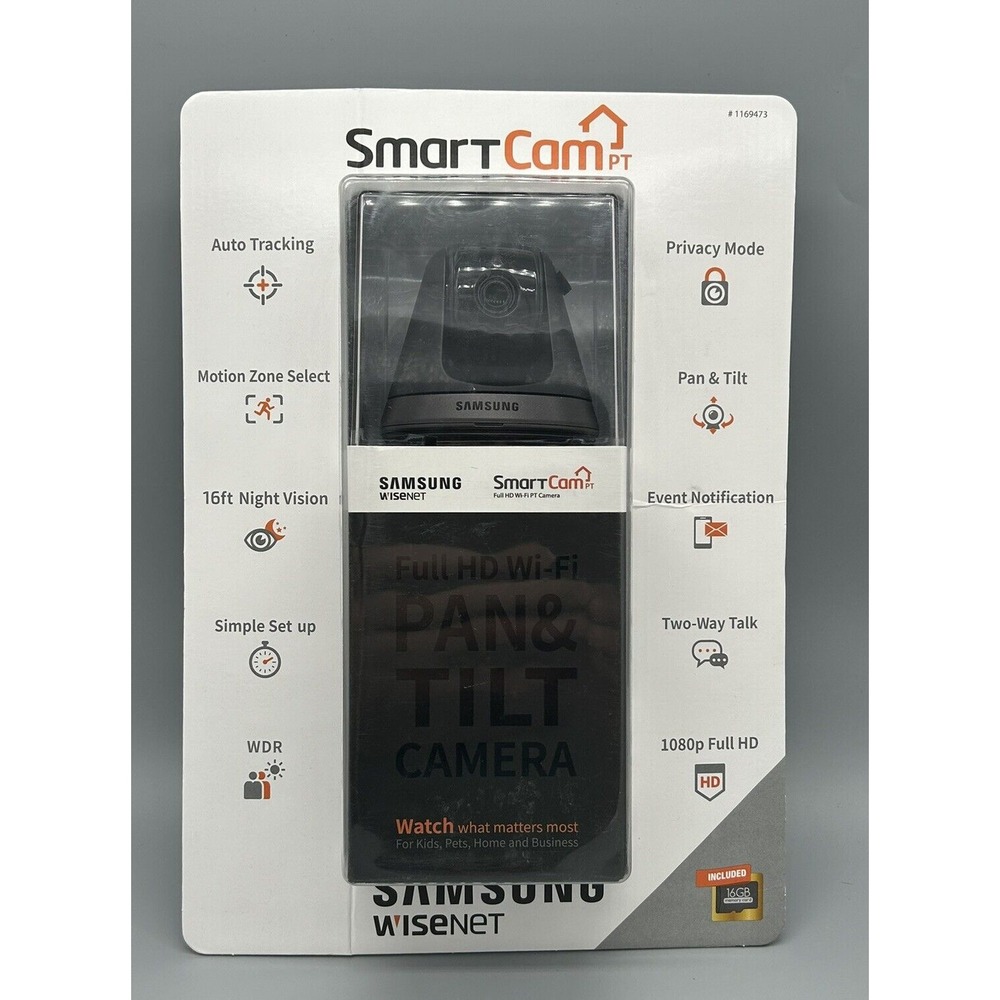 Samsung Wisenet SmartCam SNH-V6410PN Sealed Brand New